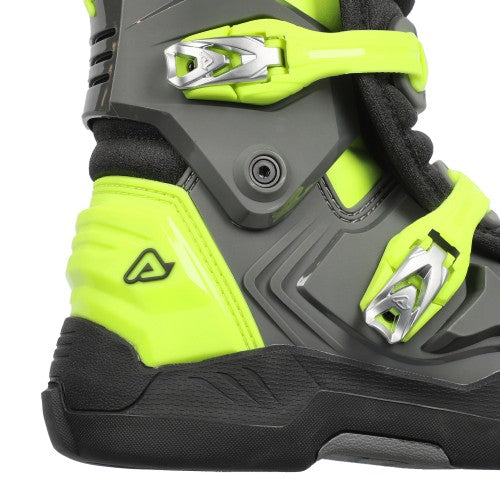 Acerbis WHOOPS Boots - Grey Yellow Fluo