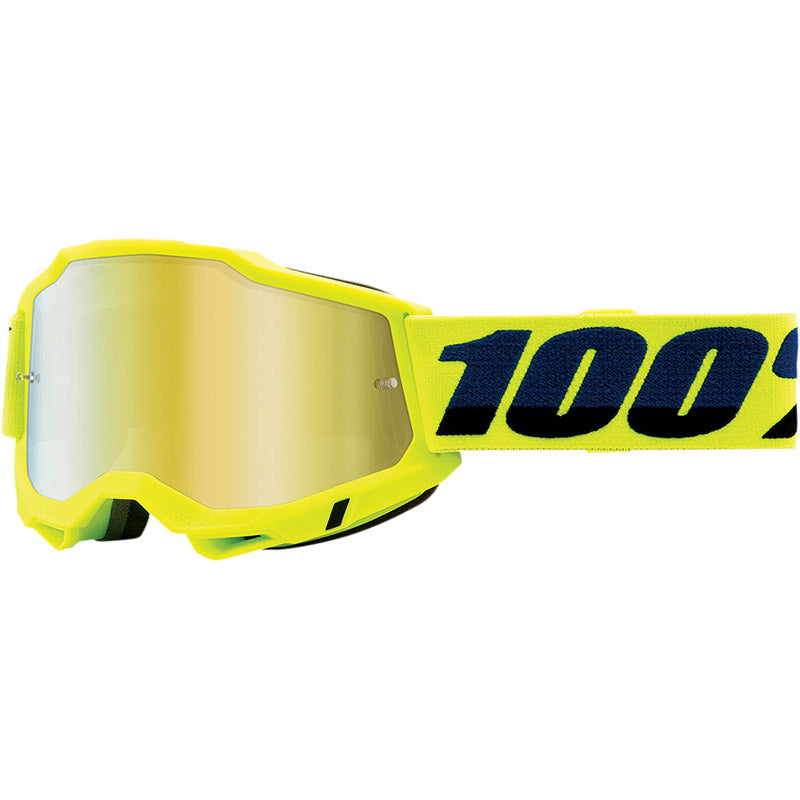 100% ACCURI 2 Mask - Fluorescent Yellow / Gold