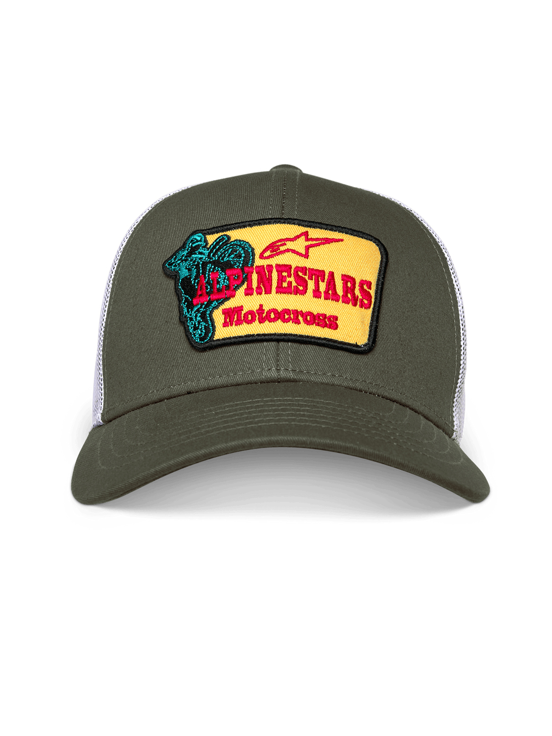 Cappello Alpinestars Trucker Hardware Hat - Verde Militare