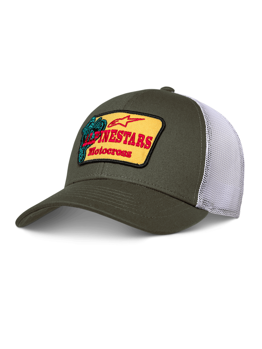 Cappello Alpinestars Trucker Hardware Hat - Verde Militare