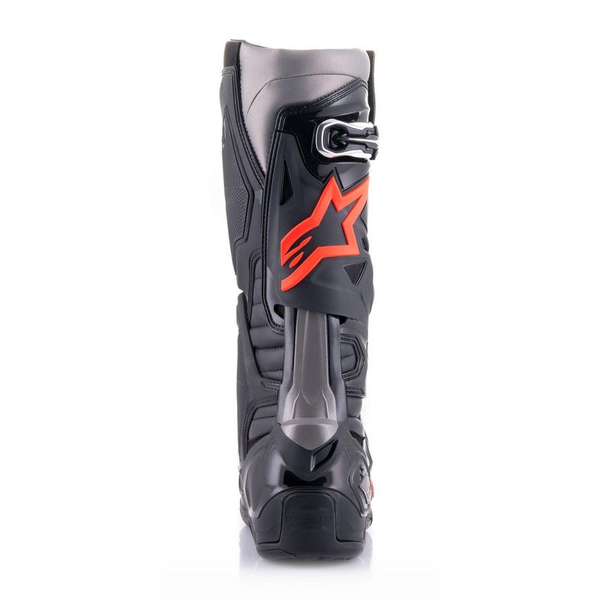 Alpinestars Tech 10 Boots - Black Fluorescent Red