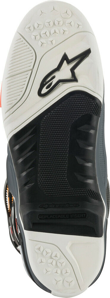 Stivali Alpinestars Tech 10 - Black Gray Orange Red Fluo