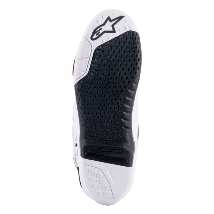 Alpinestars Tech 10 Boots - Black Red Orange