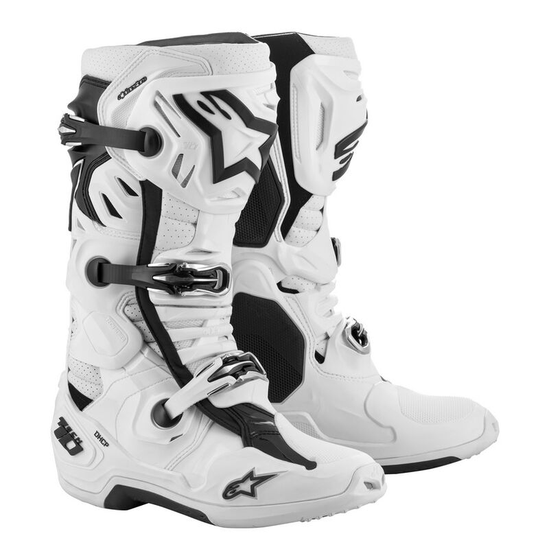 Stivali Alpinestars Tech 10 Supervented - White