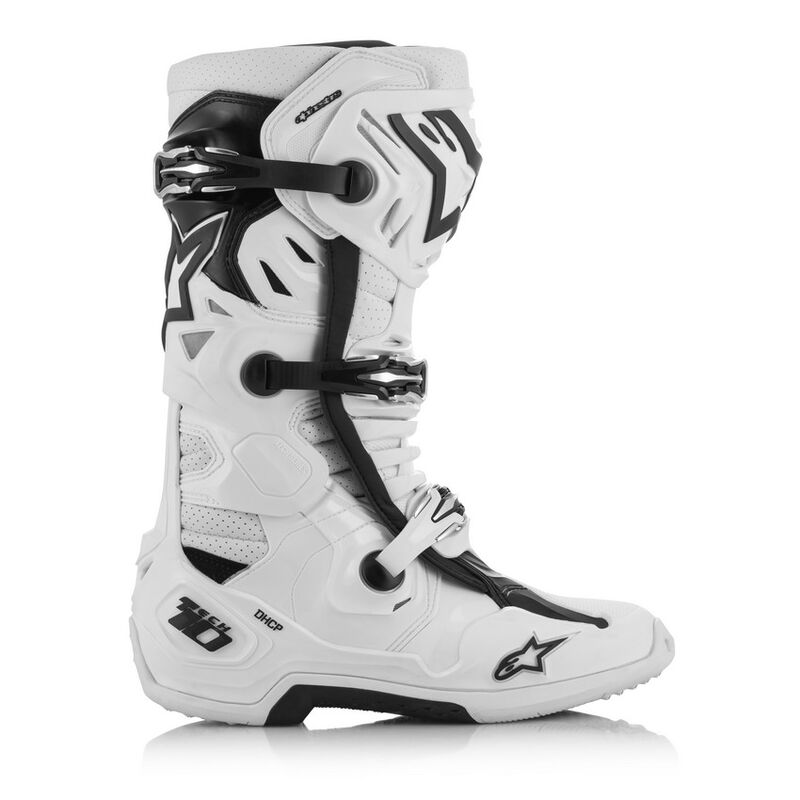 Stivali Alpinestars Tech 10 Supervented - White