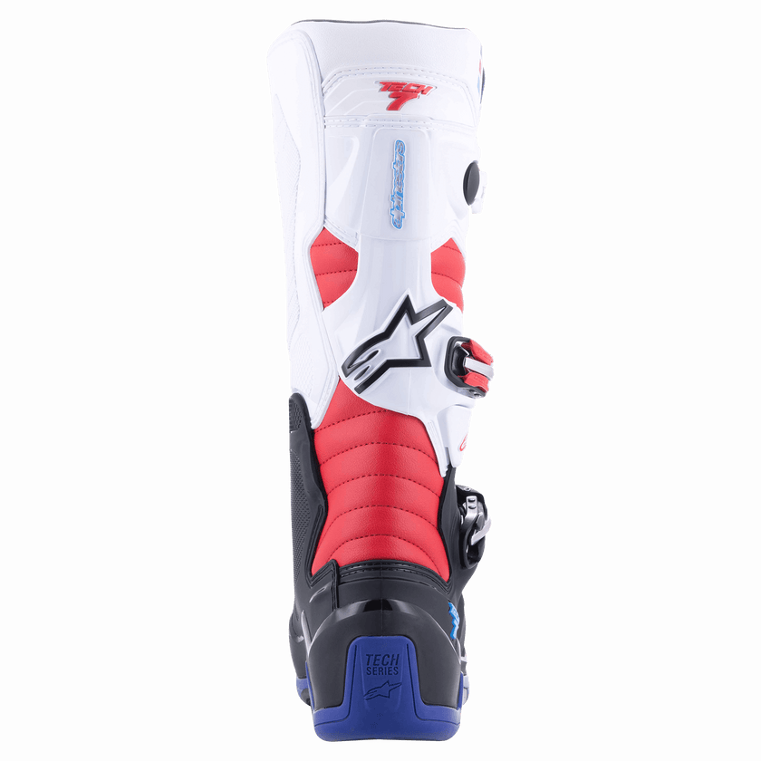Alpinestars Tech 7 Boots - Black Blue Red White