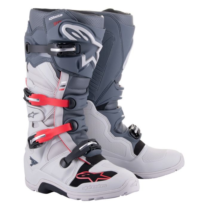Alpinestars Tech 7 Enduro Boots - Grey Red