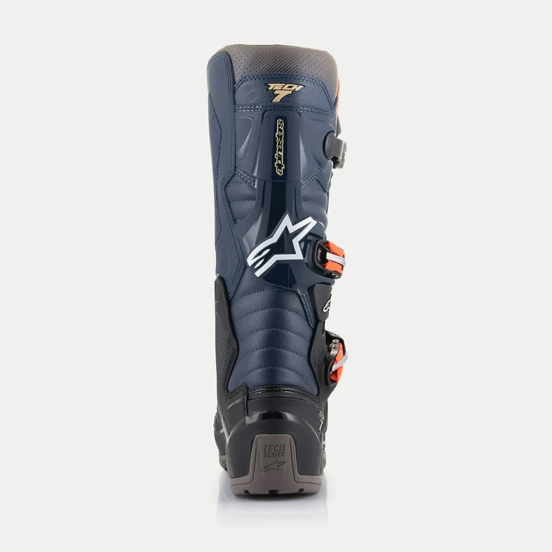 Alpinestars Tech 7 Enduro Drystar Boots - Black Night Navy Warm Gray