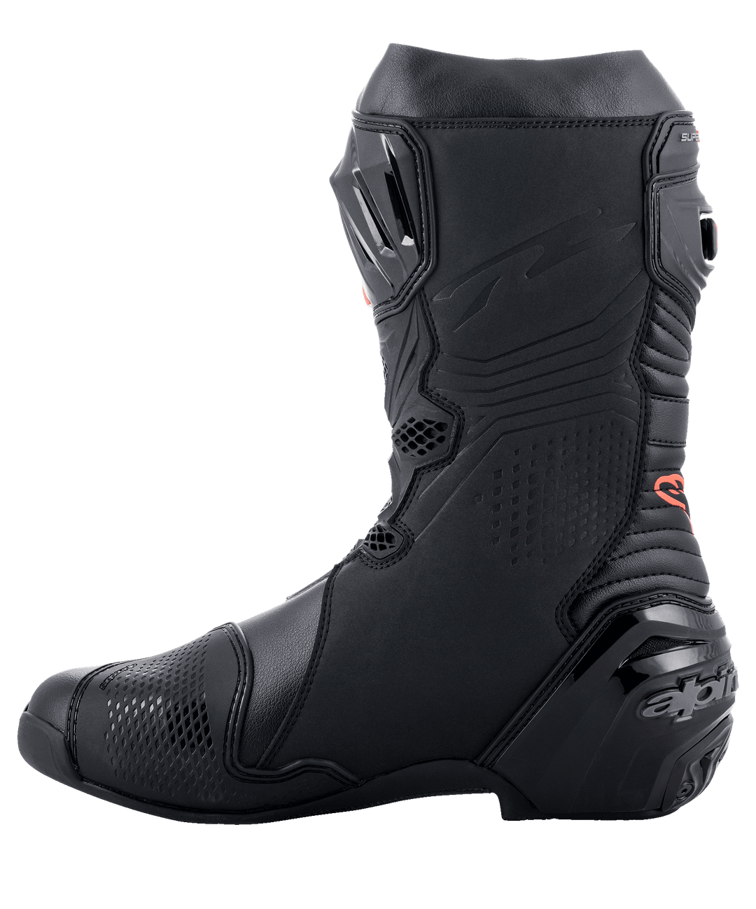 Stivali Alpinestars Supertech R - Nero Bianco Rosso