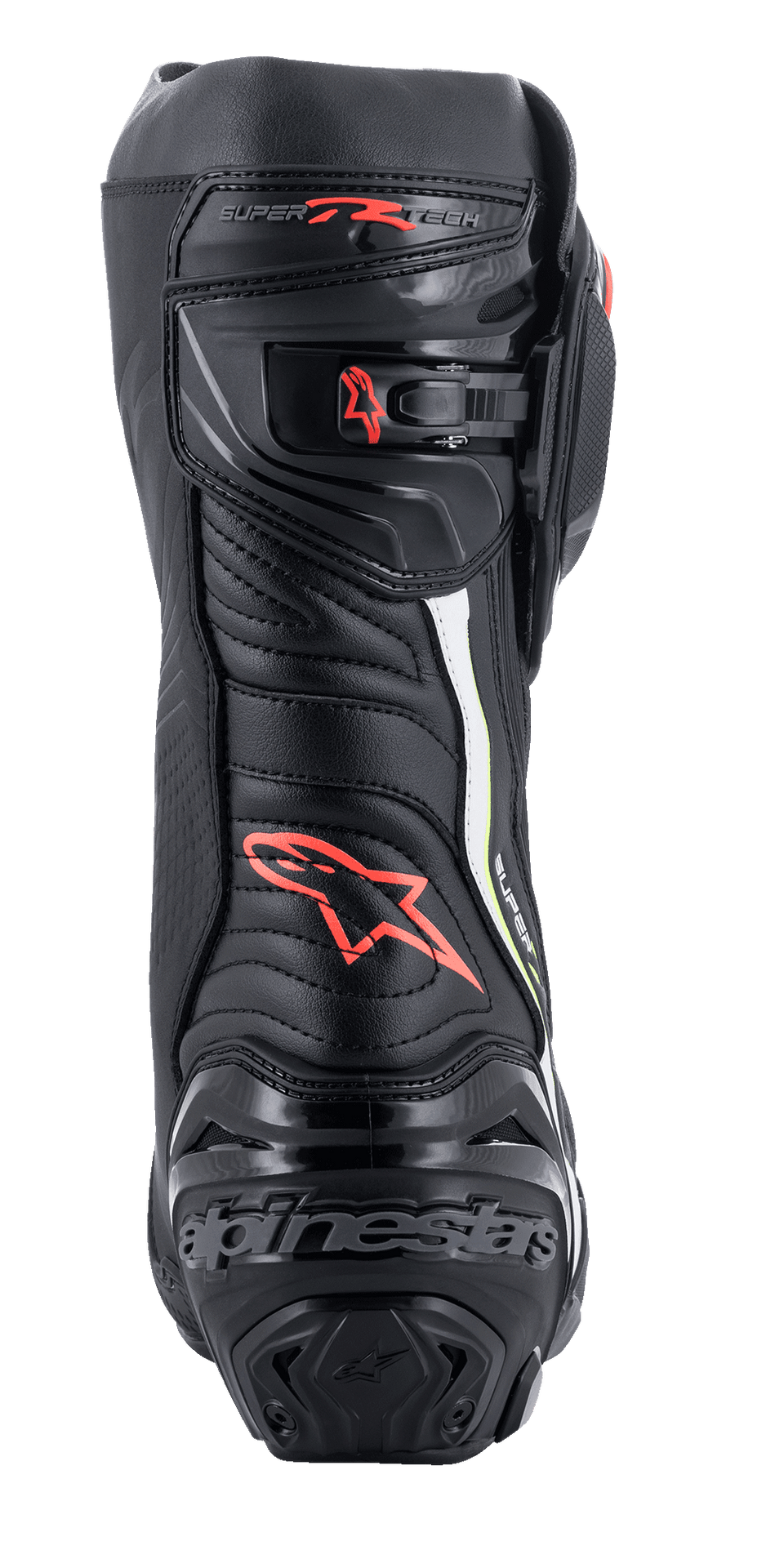 Stivali Alpinestars Supertech R - Nero Bianco Rosso