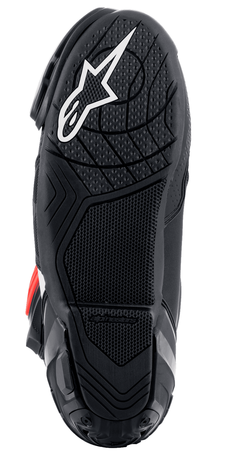 Stivali Alpinestars Supertech R - Nero Bianco Rosso