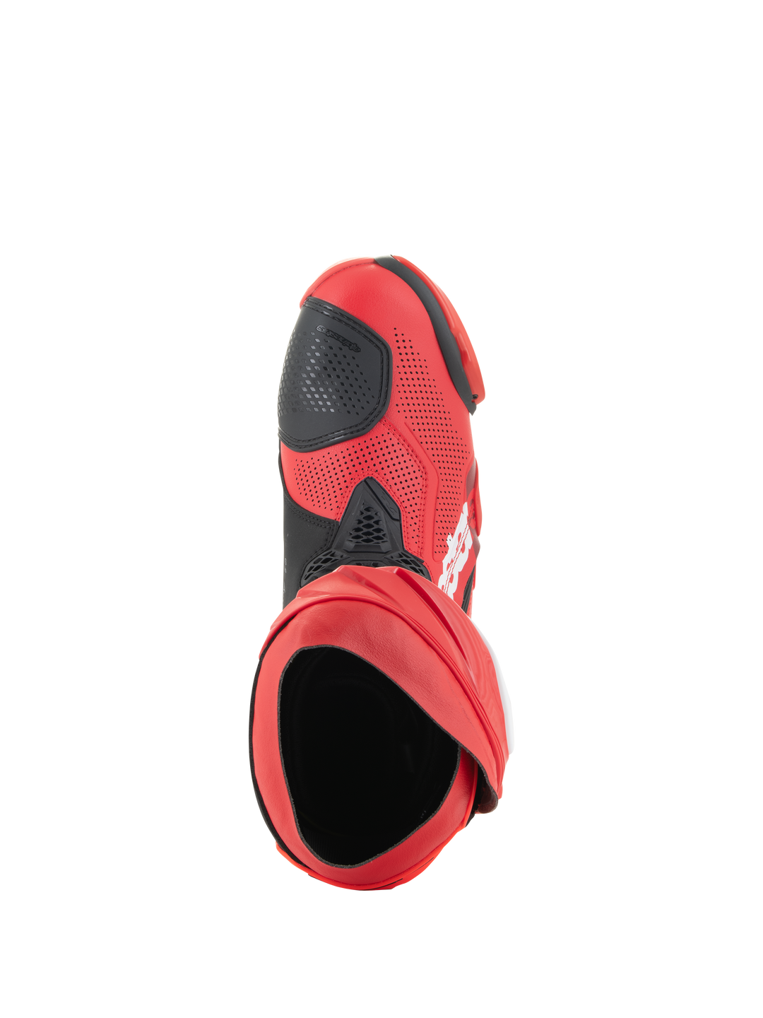 Stivali Alpinestars Supertech R Vented - Rosso Fluo