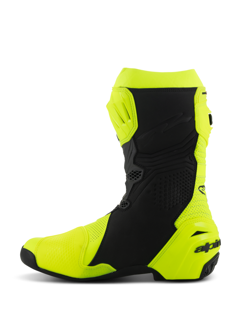 Stivali Alpinestars Supertech R Vented - Giallo Fluo
