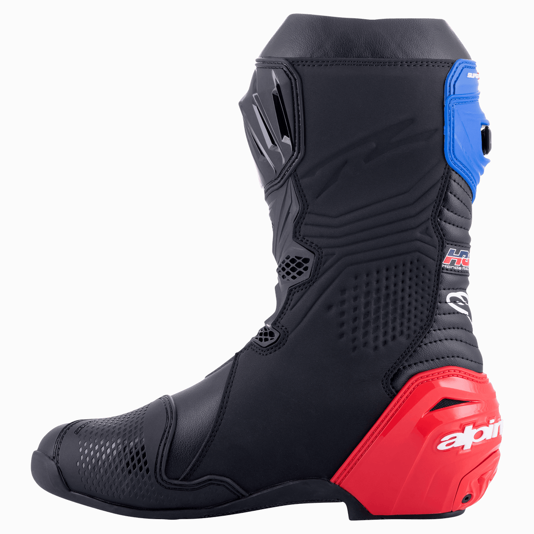 Stivali Alpinestars HONDA Supertech R - Nero Rosso Blu