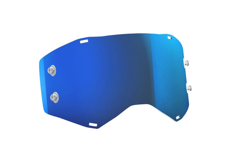 SCOTT Fury Goggle - White Gray Blue