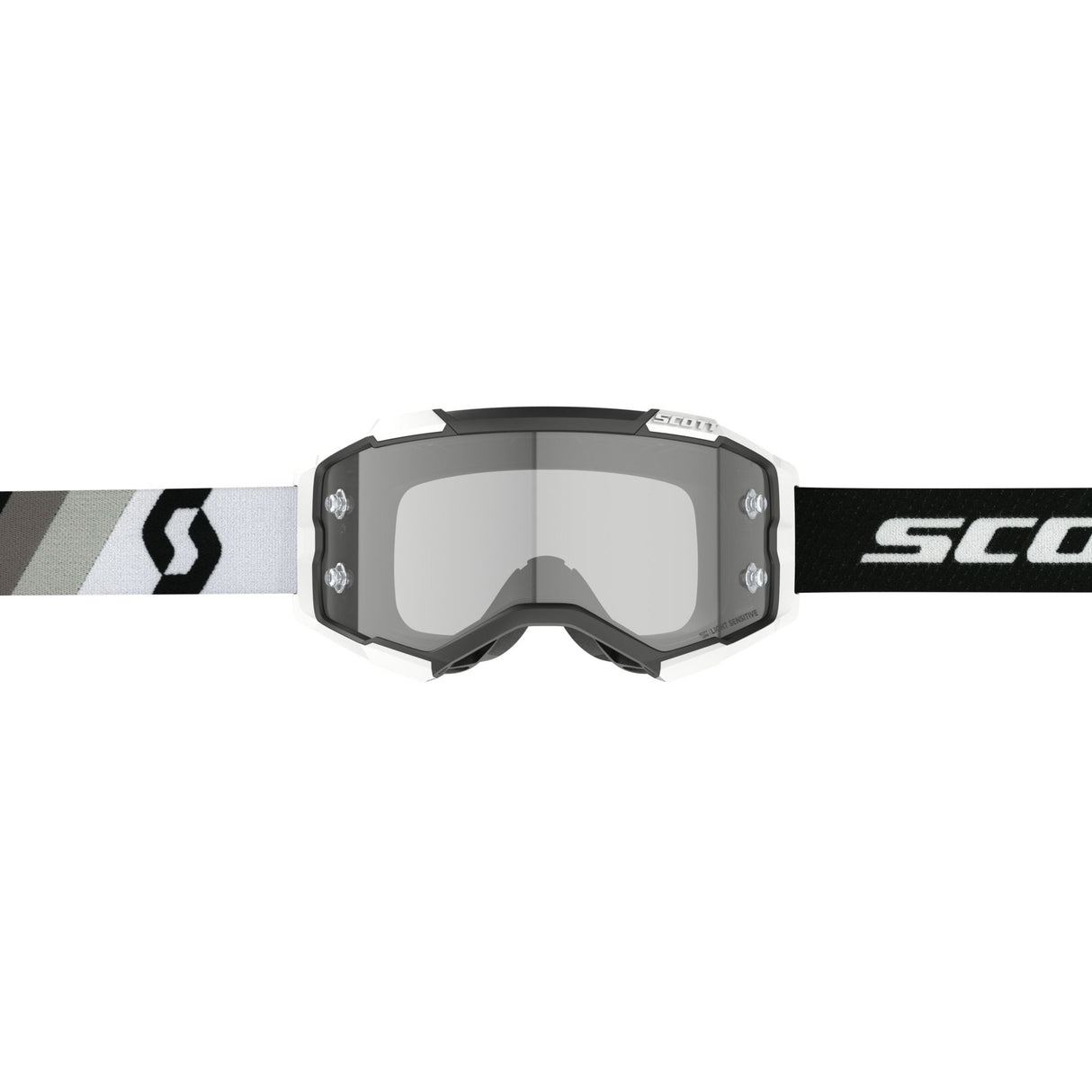 SCOTT Fury Light Sensitive Goggle - Black White