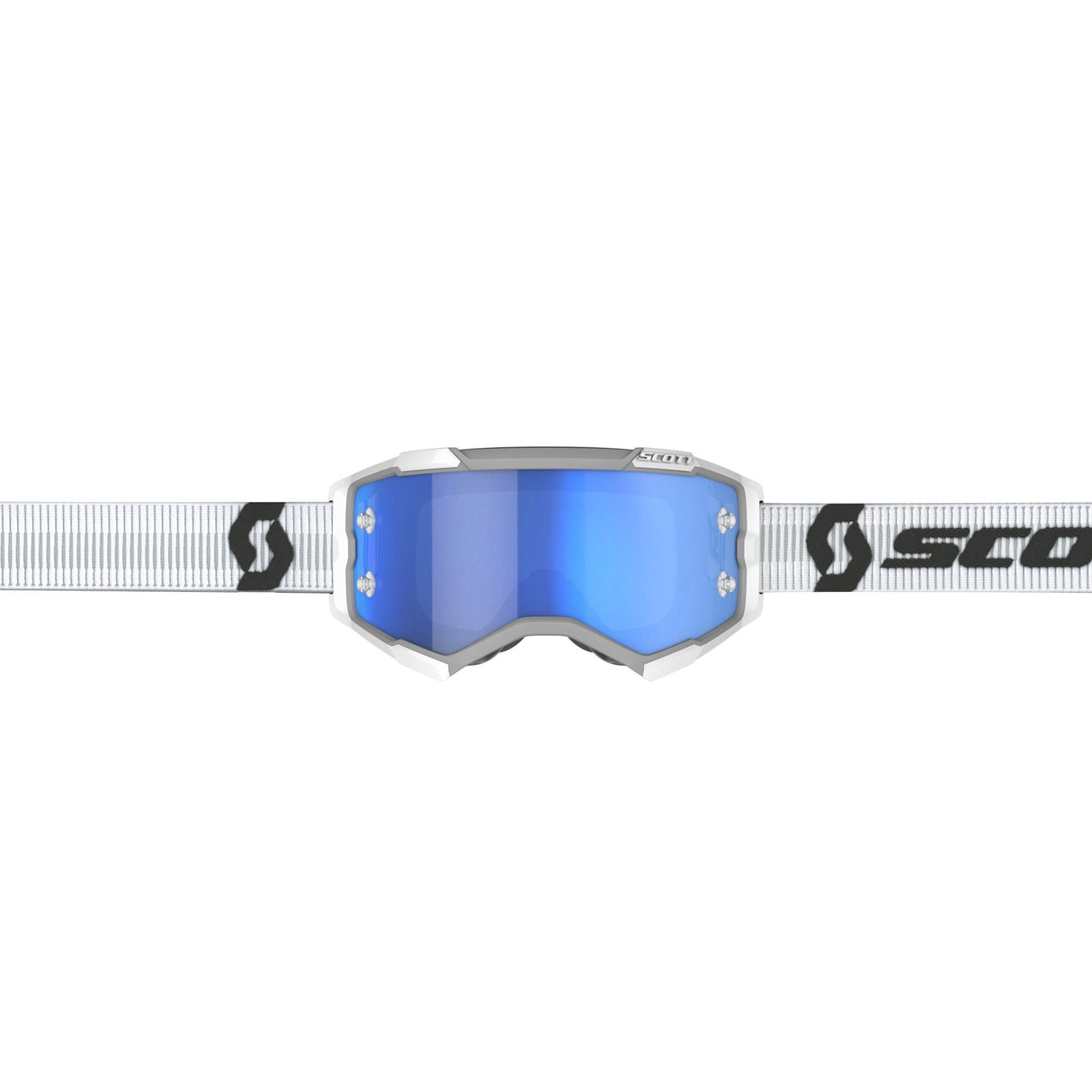SCOTT Fury Goggle - White Gray Blue