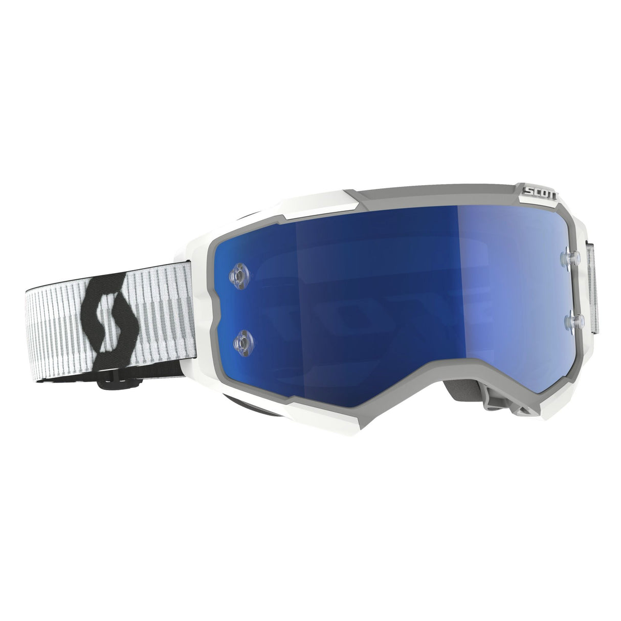 SCOTT Fury Goggle - White Gray Blue