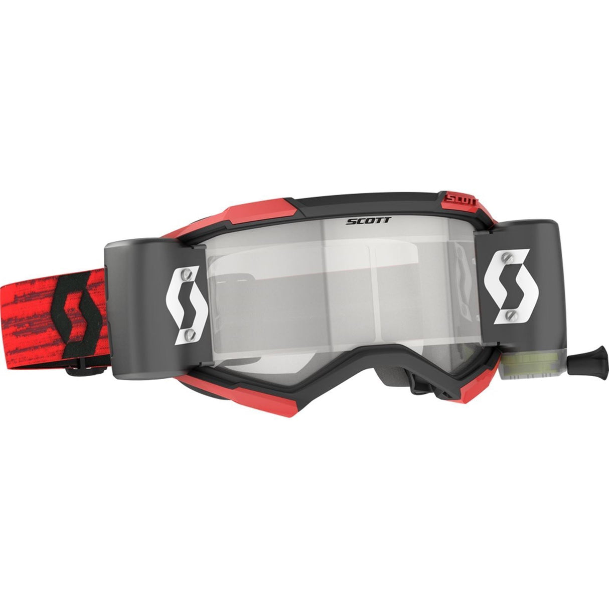 SCOTT Fury WFS Roll Off Goggle - Red