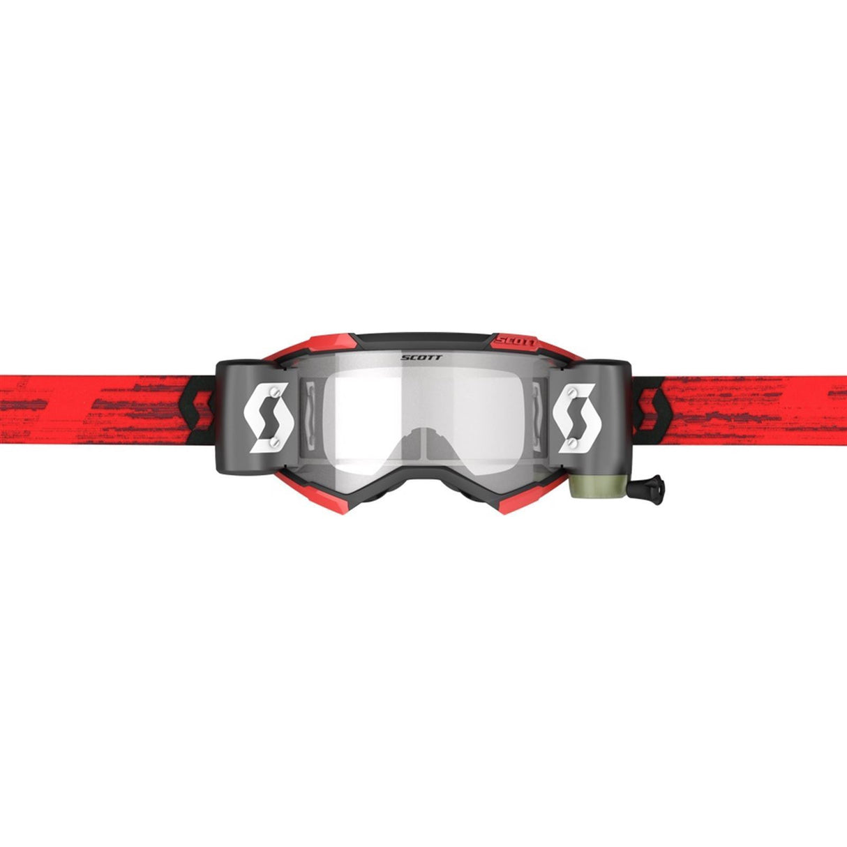SCOTT Fury WFS Roll Off Goggle - Red
