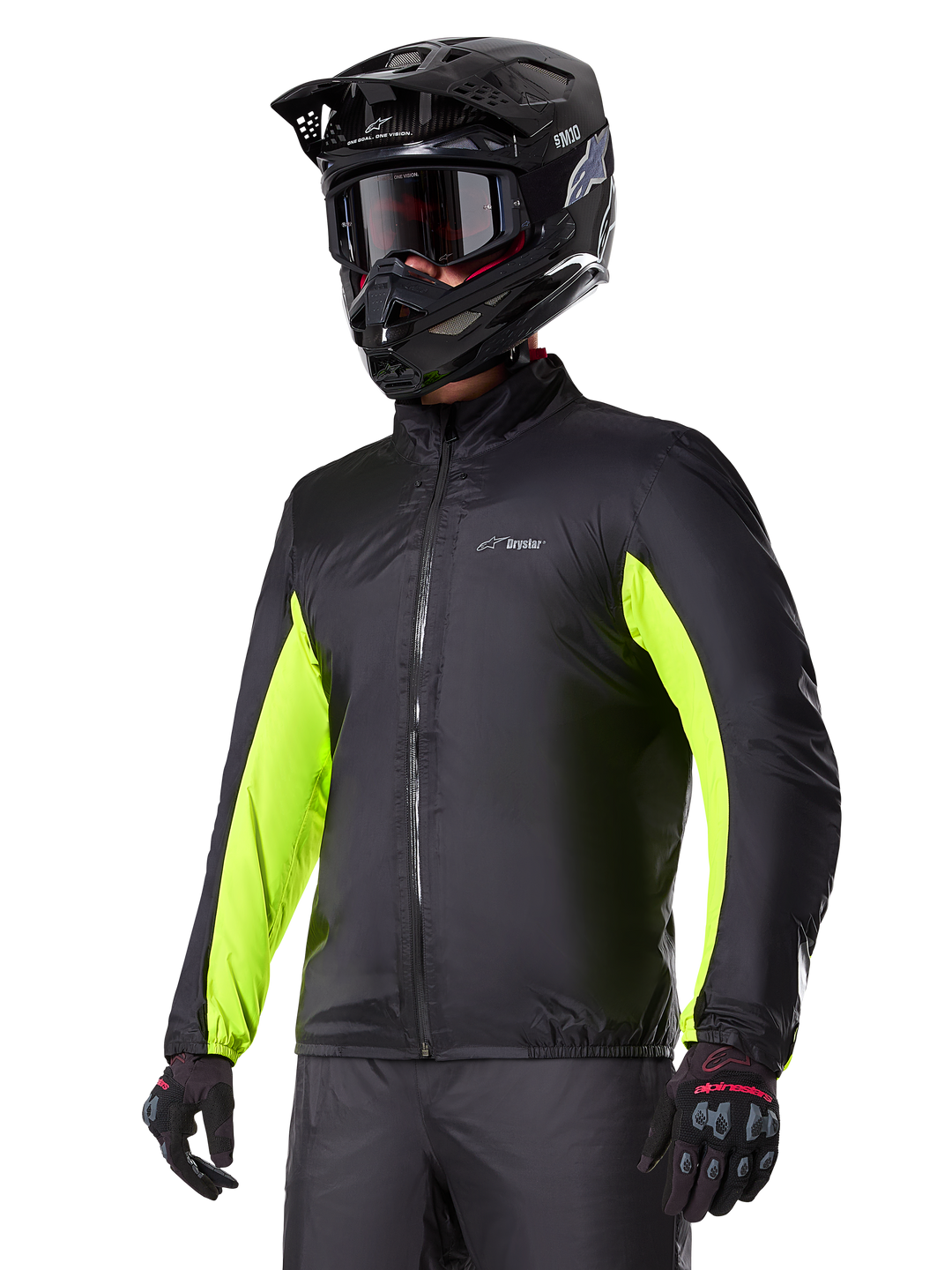 Giacca Alpinestars Honda Bogota' Pro Drystar - Grigio