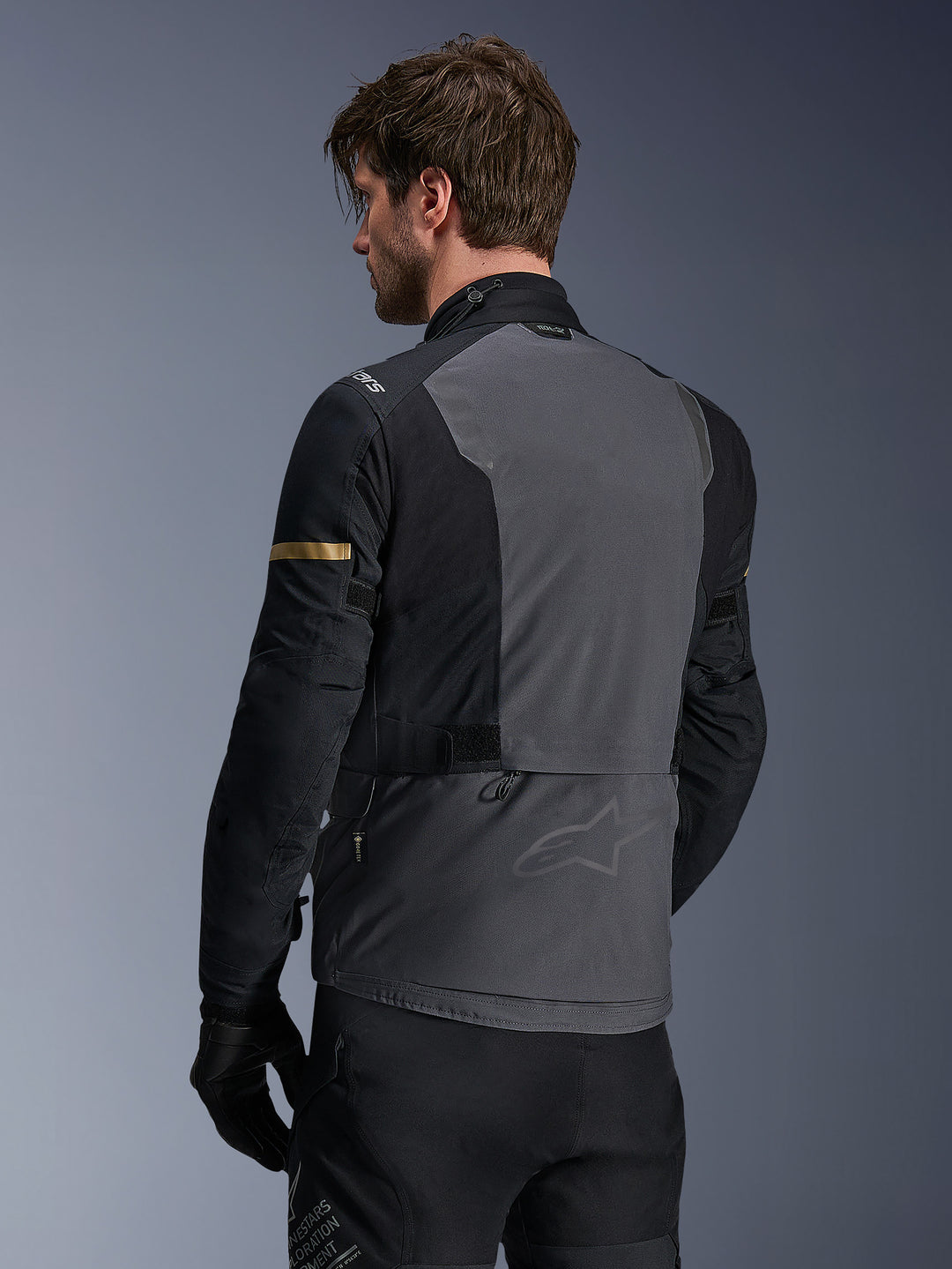 Alpinestars ST-7 2L Gore-Tex Motorcycle Jacket - Black/Grey