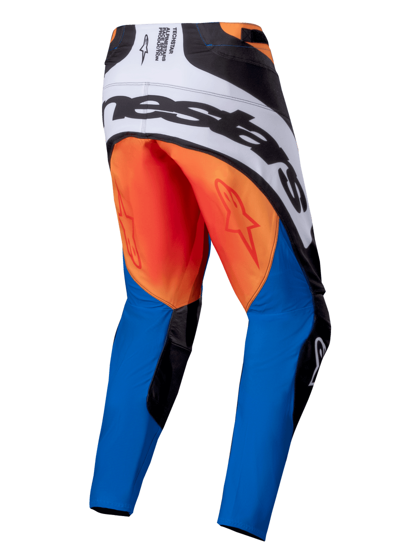 Pantaloni Alpinestars Techstar Melt - Orange Blue