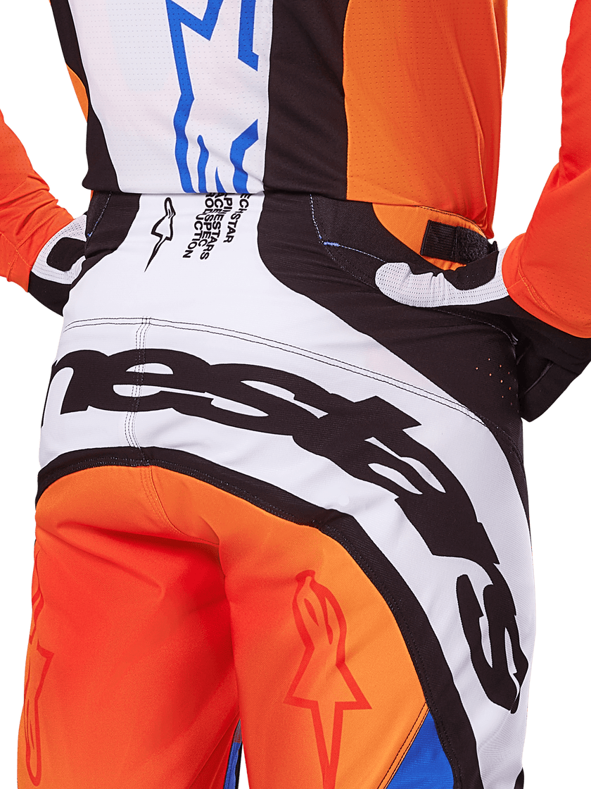 Pantaloni Alpinestars Techstar Melt - Orange Blue