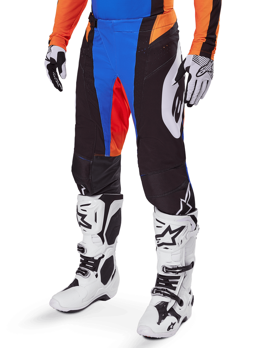 Pantaloni Alpinestars Techstar Melt - Orange Blue