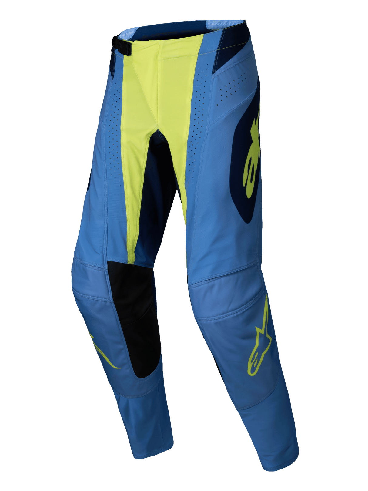 Pantaloni Alpinestars Techstar Melt - Yellow Fluo Blue