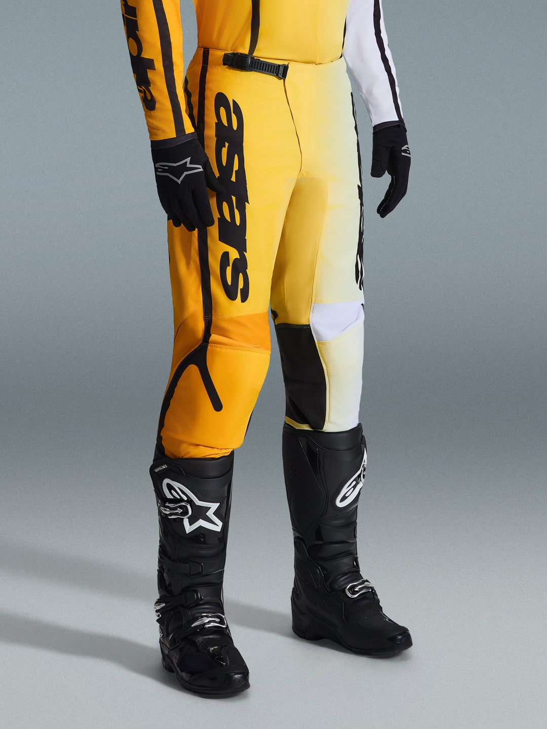 Pantaloni Alpinestars Fluid APEX - Giallo Nero