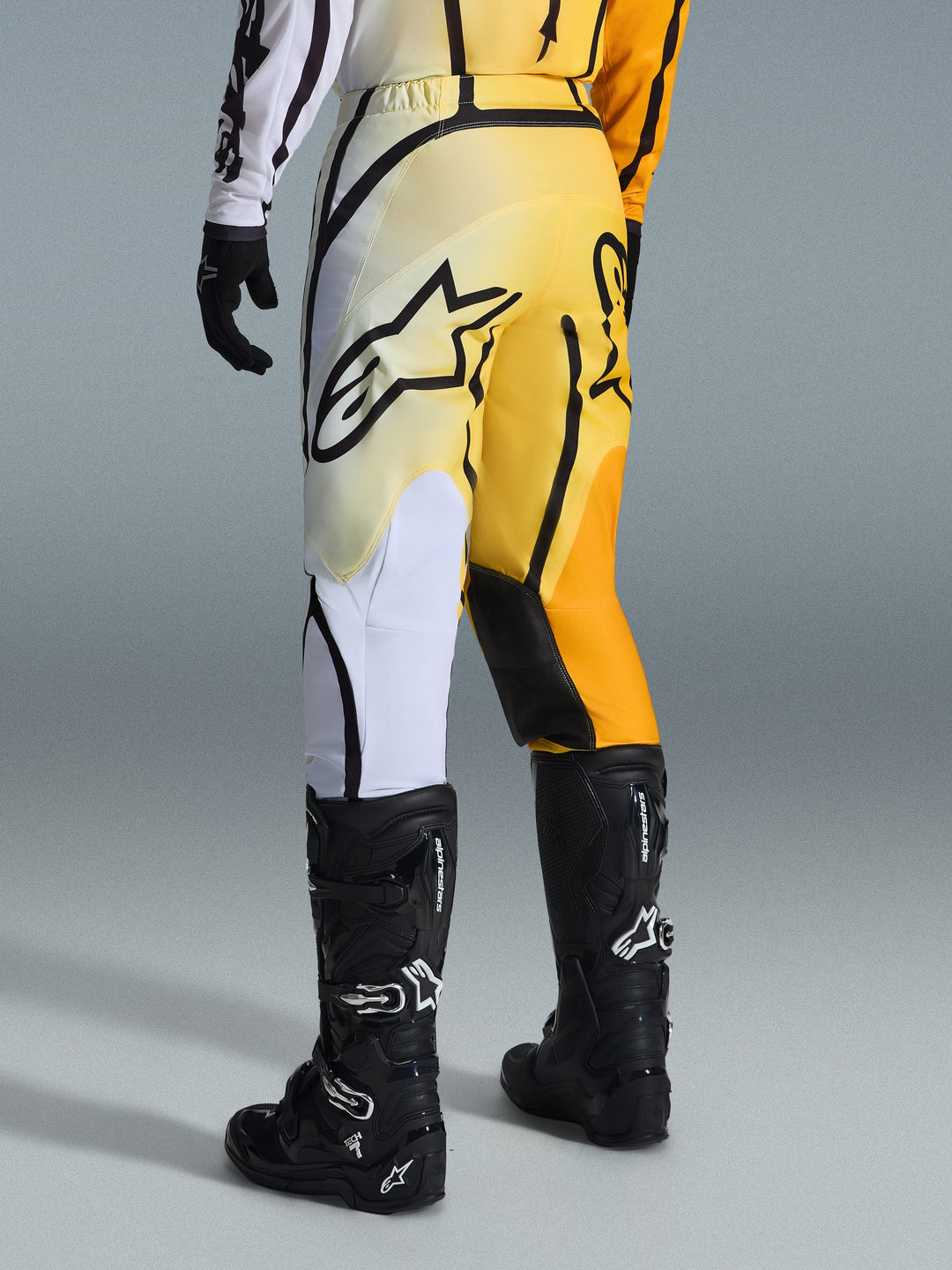 Pantaloni Alpinestars Fluid APEX - Giallo Nero