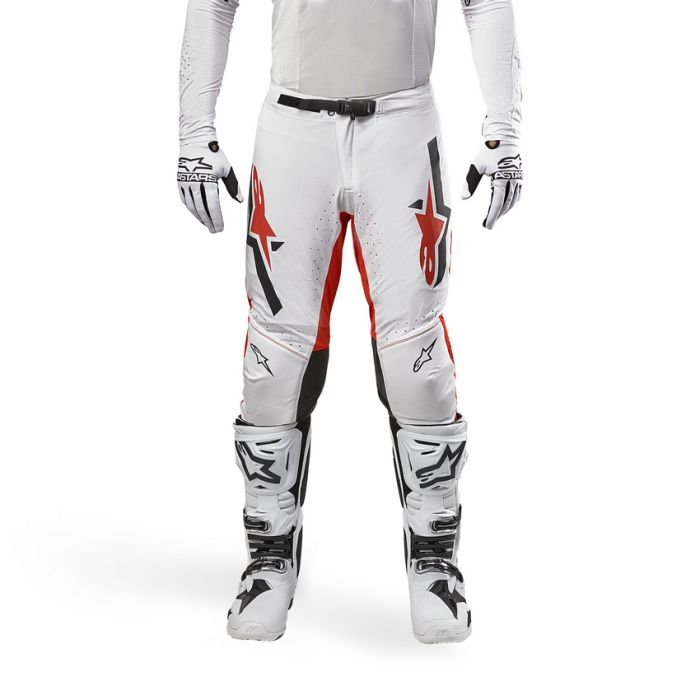 Pantaloni Alpinestars Supertech Ward - White Hot Orange
