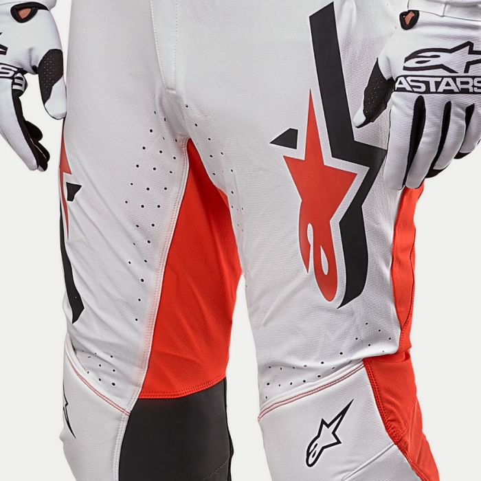 Pantaloni Alpinestars Supertech Ward - White Hot Orange
