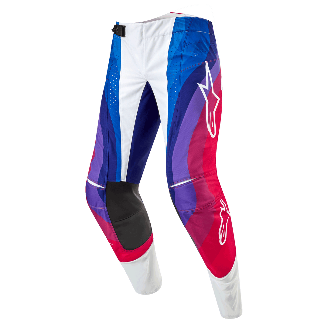 Pantaloni Alpinestars Techstar Pneuma - Blu Rosso Bianco