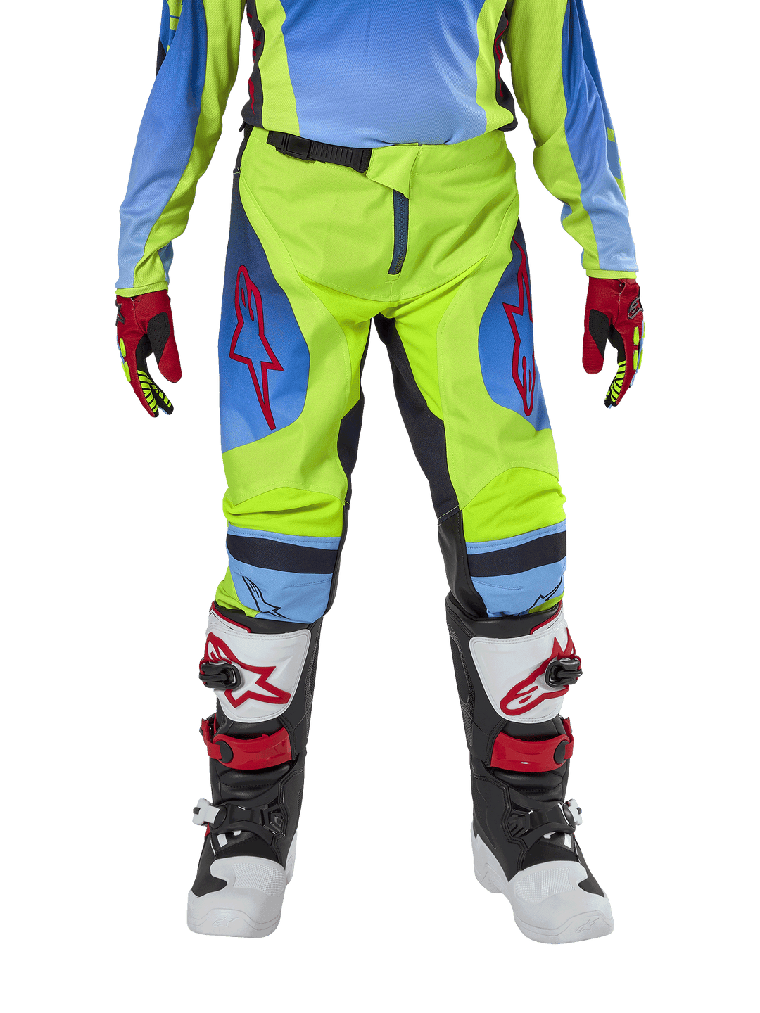 Alpinestars Racer Hoen Pants Boys - Fluorescent Yellow