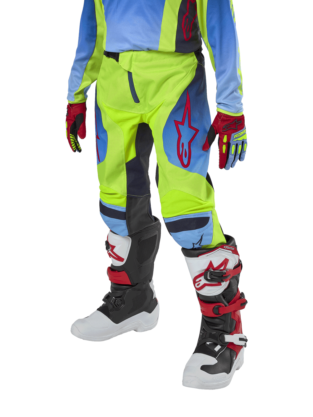 Alpinestars Racer Hoen Pants Boys - Fluorescent Yellow