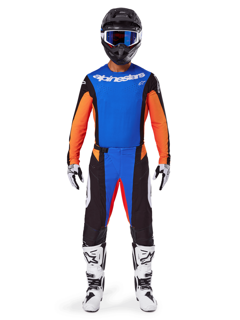 Maglia Alpinestars Techstar Melt - Orange Blue