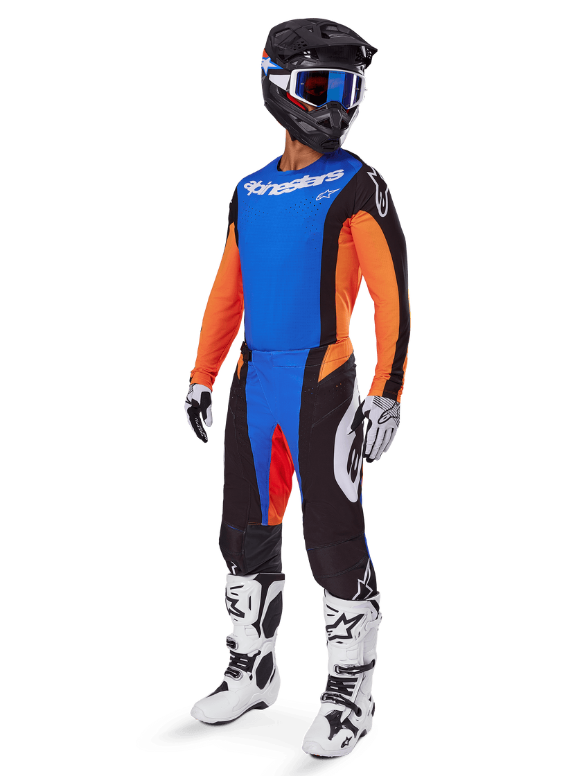 Maglia Alpinestars Techstar Melt - Orange Blue