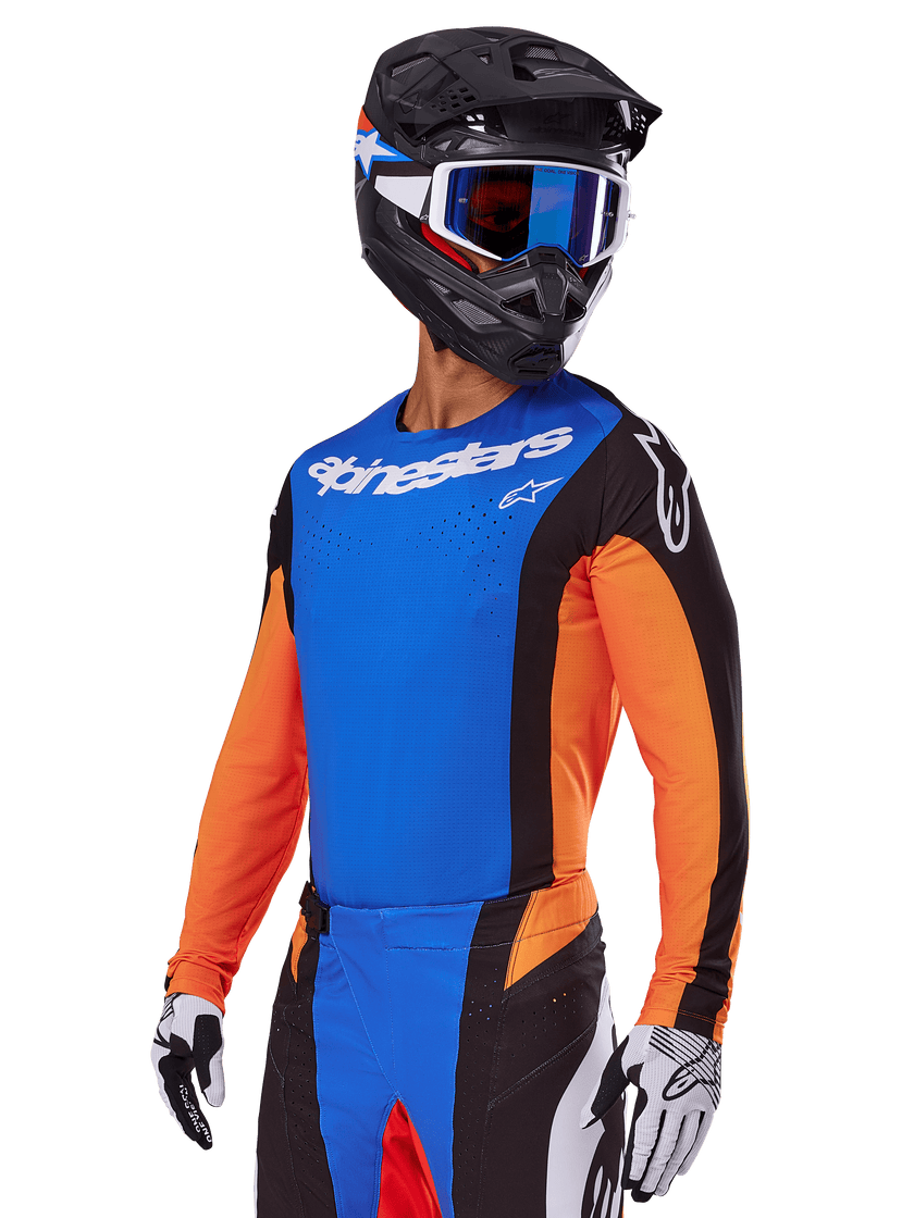 Maglia Alpinestars Techstar Melt - Orange Blue