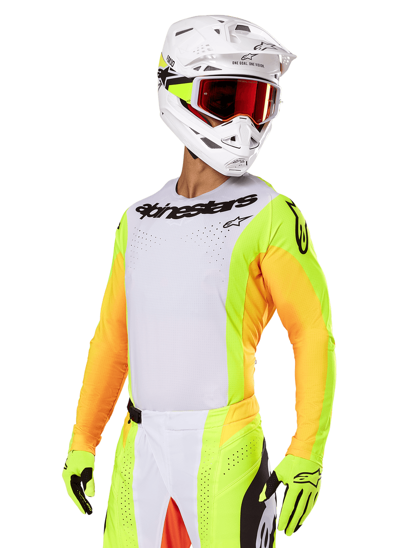 Maglia Alpinestars Techstar Melt - Yellow Black