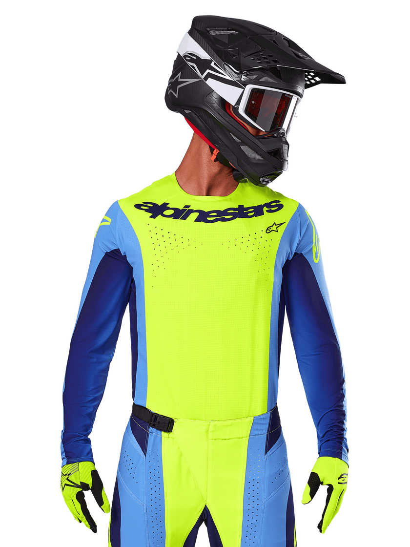 Maglia Alpinestars Techstar Melt - Giallo Blu