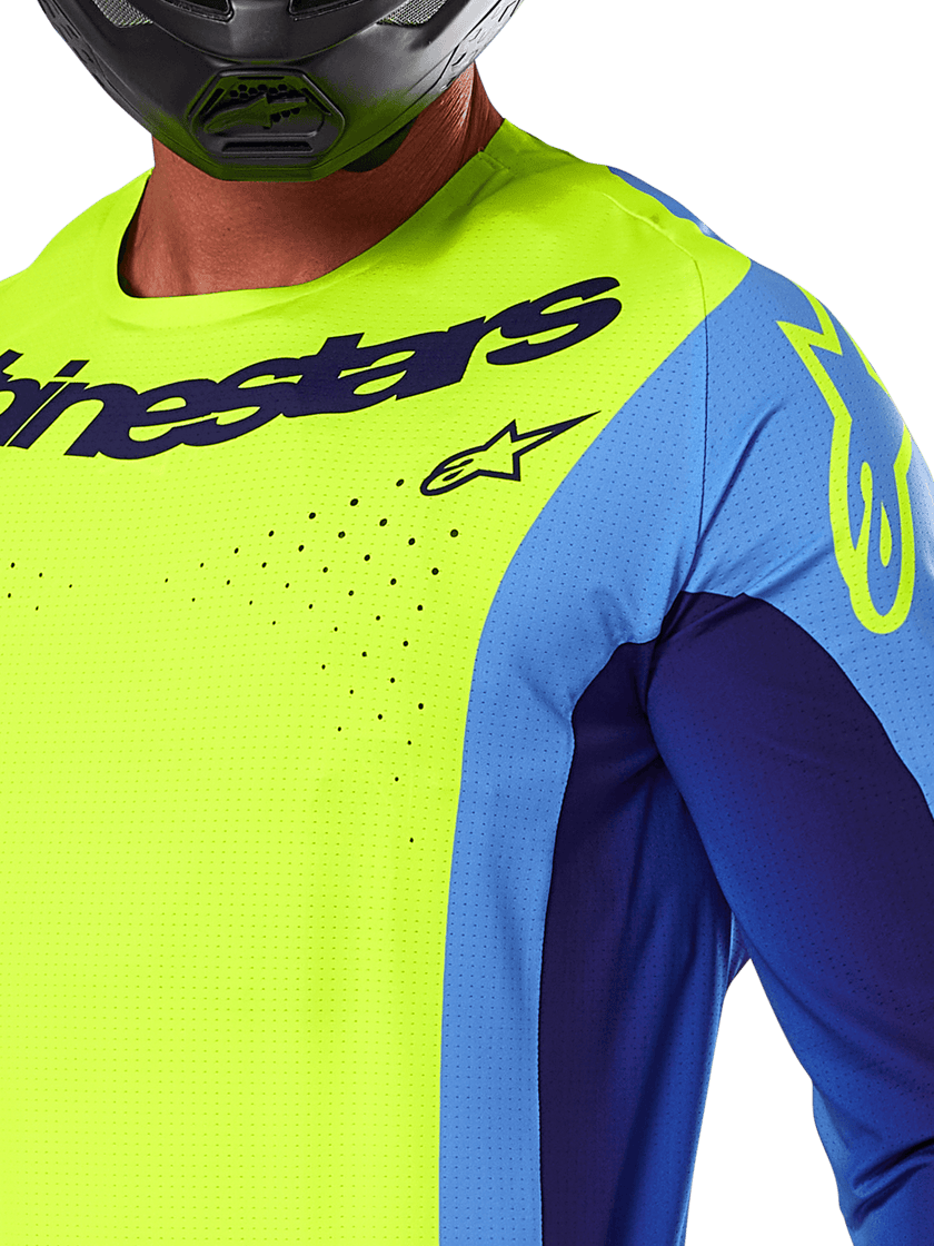Maglia Alpinestars Techstar Melt - Giallo Blu