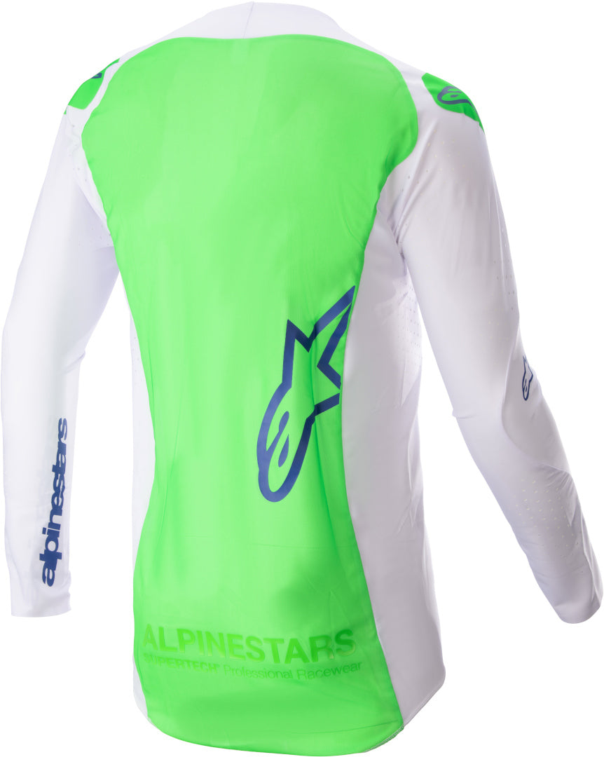 Completo Alpinestars Supertech Risen - Blue White Green