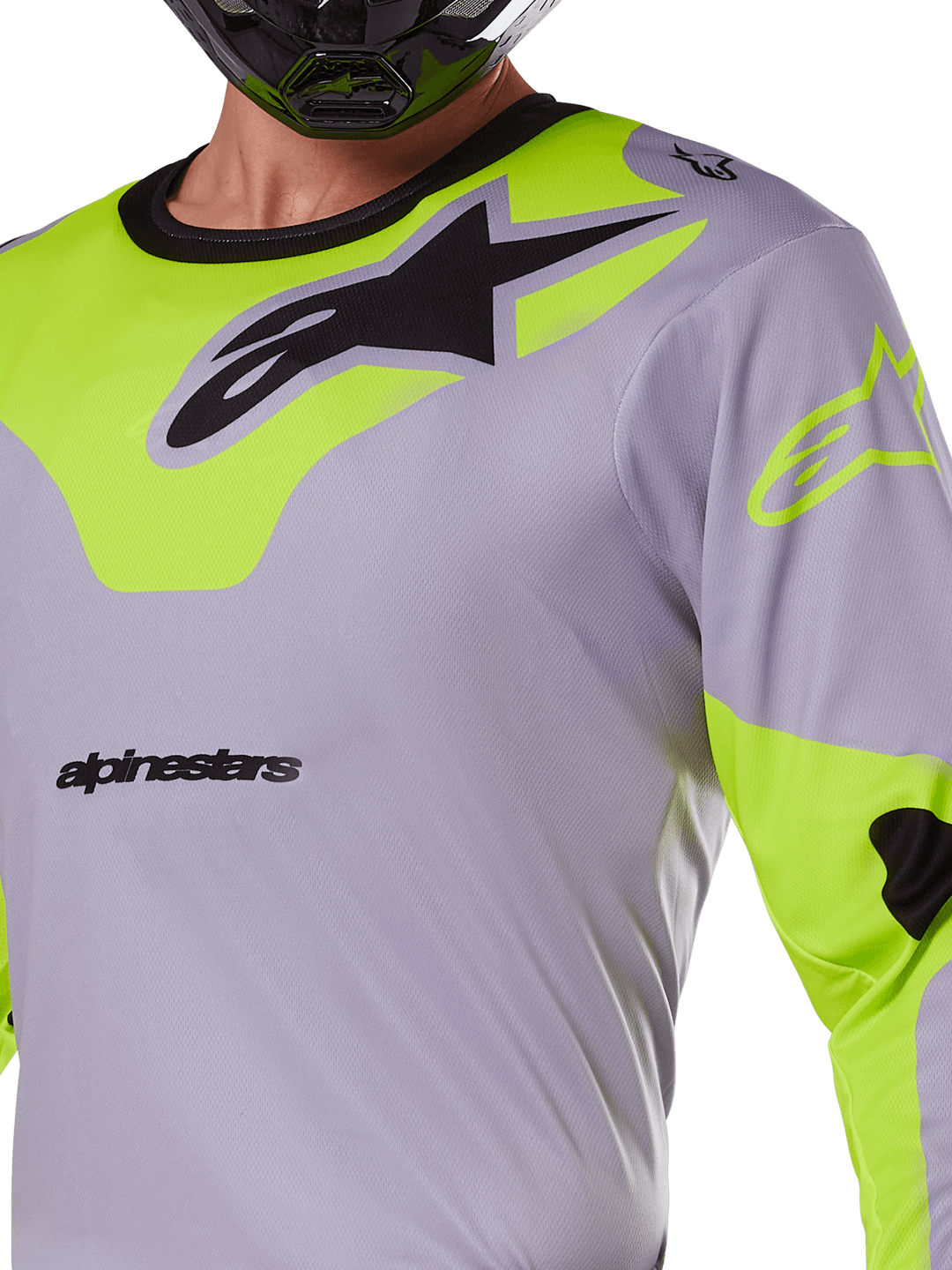 Alpinestars Racer Veil Jersey - Grey Fluorescent Yellow