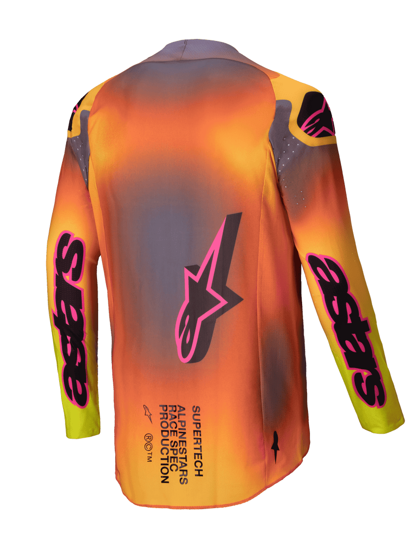 Alpinestars Supertech Lipan Jersey - Yellow Pink