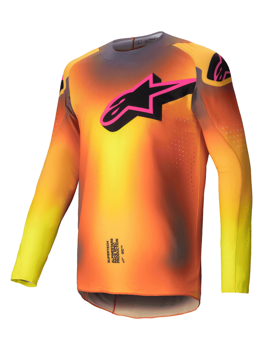 Alpinestars Supertech Lipan Jersey - Yellow Pink