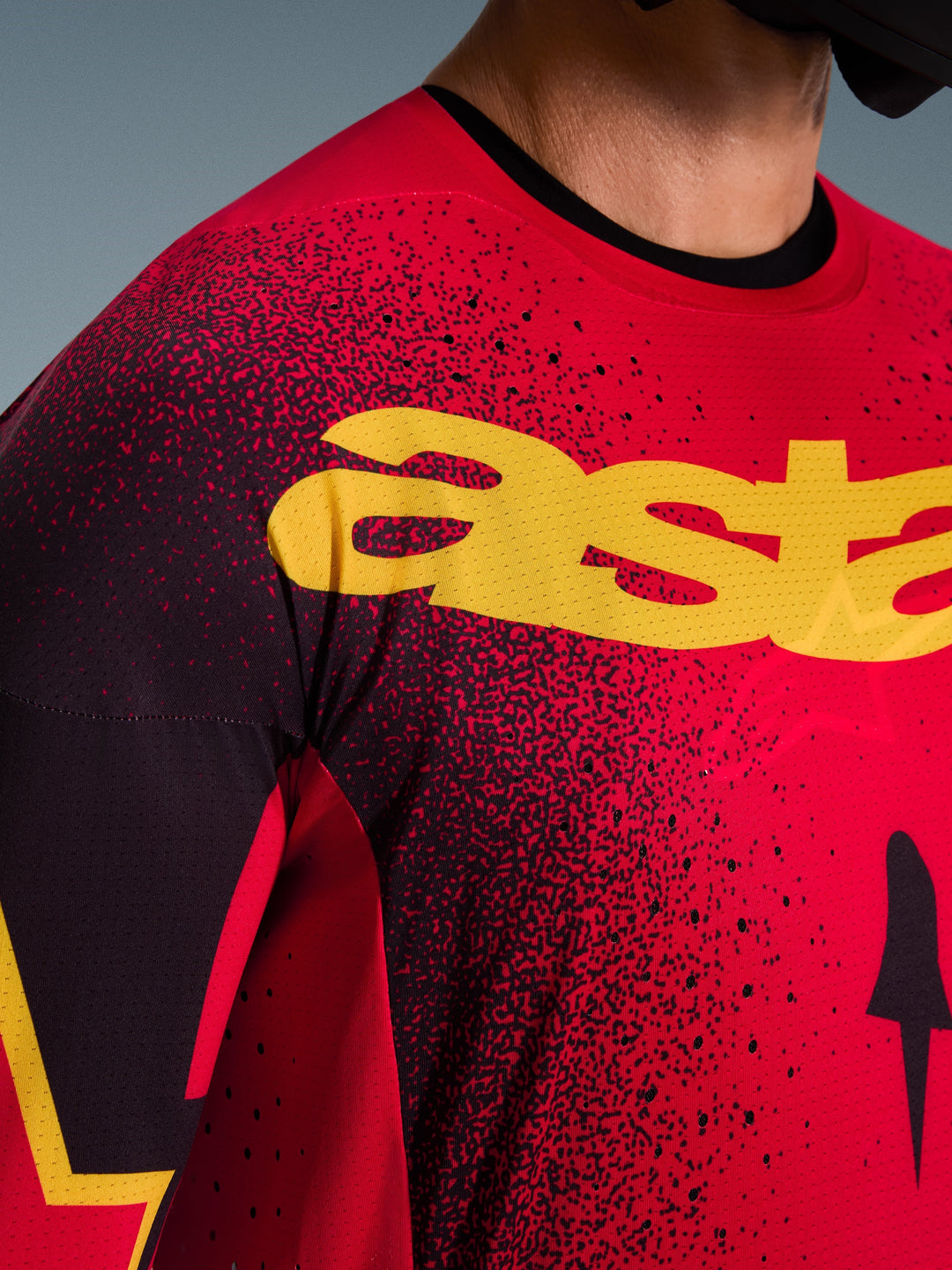 Maglia Alpinestars Supertech SCENZ - Rosso Nero Giallo