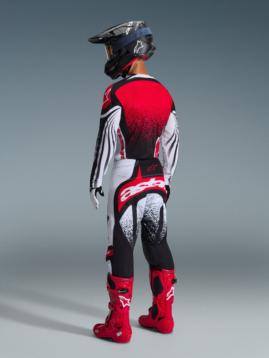 Alpinestars Techstar NOMUR Jersey - Black White Red