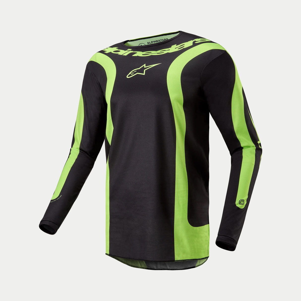 Maglia Alpinestars Fluid Lurv - Nero Giallo